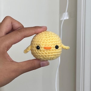 Adorable Handmade Yellow Chick Crochet | Soft Easter Amigurumi Toy | Perfect Gift for Spring