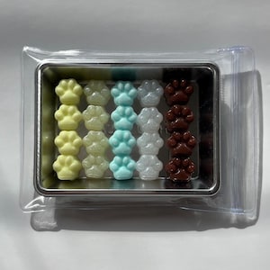 Mini Paw Taba Squishy | 20pc Soft & Cute Paw-Shaped Squishies | Kawaii Stress Relief Toy