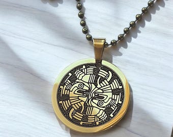 Issaquena Serpent Necklace - Rattlesnake, Snake pendant - Southeastern Native - Muscogee Creek, Cherokee, Choctaw, Chickasaw