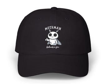 Mothman Hat Cryptid Cap Cryptozoology Baseball Cap