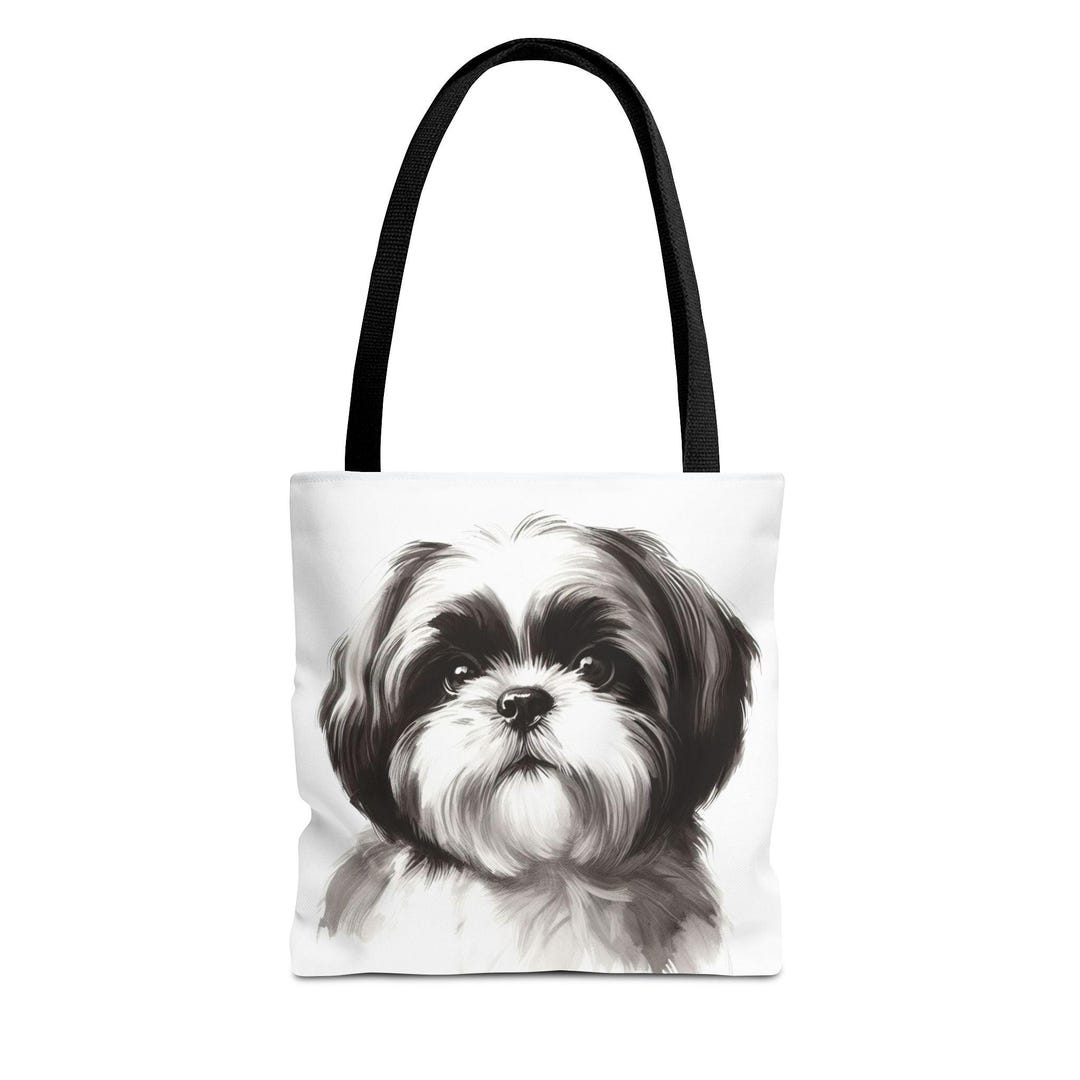 Book Shih Tzu V2 Quilted Tote Bag NCU0NXD712