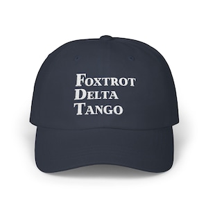 Sombrero Foxtrot Delta Tango Sombrero FDT Sombrero sutil anti Trump