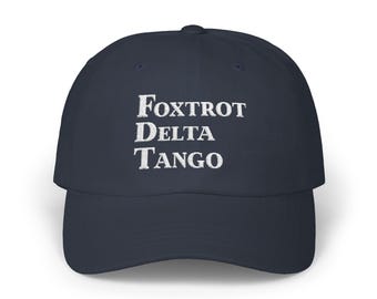 Foxtrot Delta Tango-keps FDT-keps Subtil anti-trump-keps