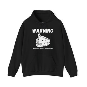 Opossum Sweatshirt Opossum Hoodie Funny Sweatshirt Introvert Hoodie Gift for Introvert Gift Antisocial Sweatshirt angry opossum sweatshirt