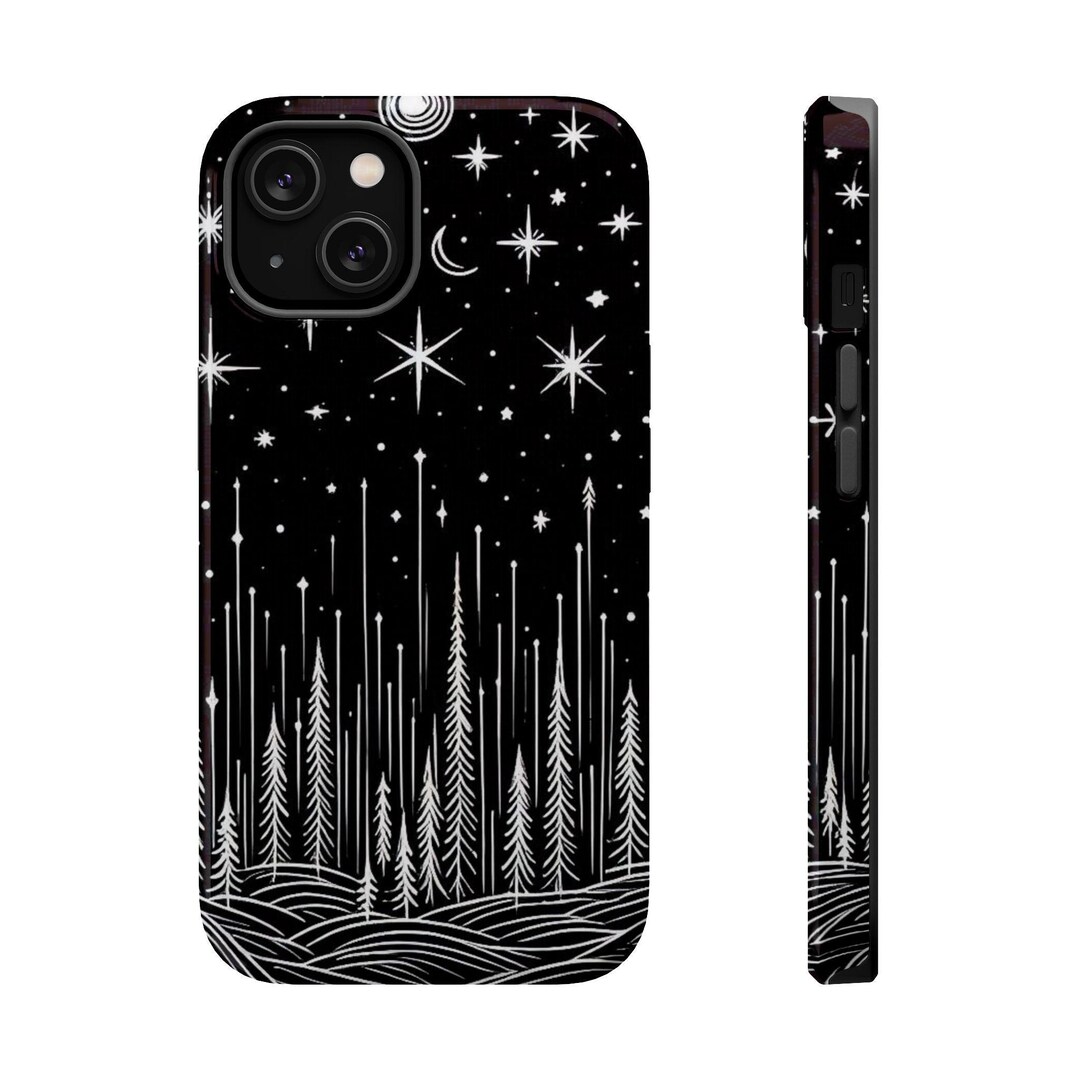 Celestial iPhone Case With Magnet Star Phone 16 Pro Case Night Sky ...