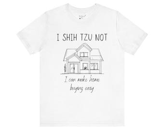 Shirt shih Tzu-makelaar shirt onroerend goed shirt makelaar shirt T-shirt makelaar hond T-shirt makelaar hond shirt makelaar