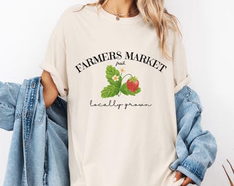 T-shirt Aardbei Boerenmarkt T-shirt Aardbei T-shirt Boerenmarkt T-shirt Fruit