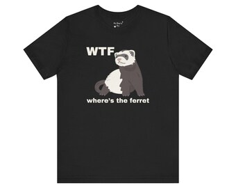 フェレットシャツ 面白いフェレットTシャツ 獣医卒業祝い 獣医ギフト