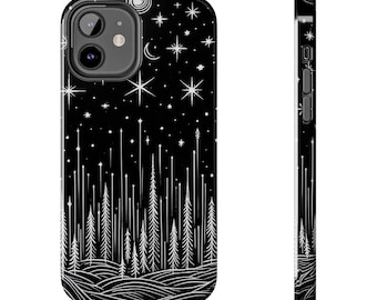 Night sky celestial phone case aesthetic phone case for iPhone 16 phone case