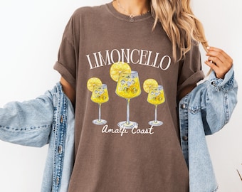 Limoncello Shirt Amalfiküste Shirt Limoncello T-Shirt