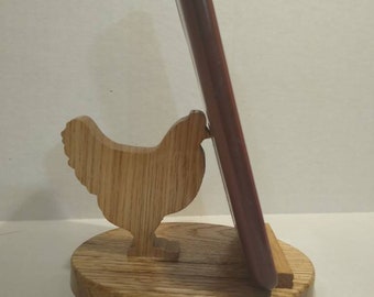 Chicken phone holder