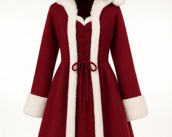 Manteau Fourrure Lapin Vintage CAROLE – Imprimé Animal – Taille M – Occasion Très Bon état
