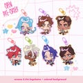 ARCANE Acrylic Keychain product logo