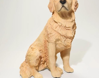 犬のブロンズ像 銅像 ゴールデンレトリバー 犬のブロンズ像 銅像 ゴールデンレトリバー - メルカリ