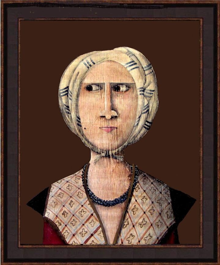 Woman in a Turban.  Giclee Print by Tim Campbell
