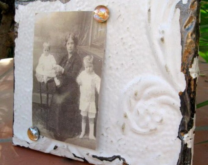 Picture Frame / Memo Board Made Wtih Antique Ceiling Etsy