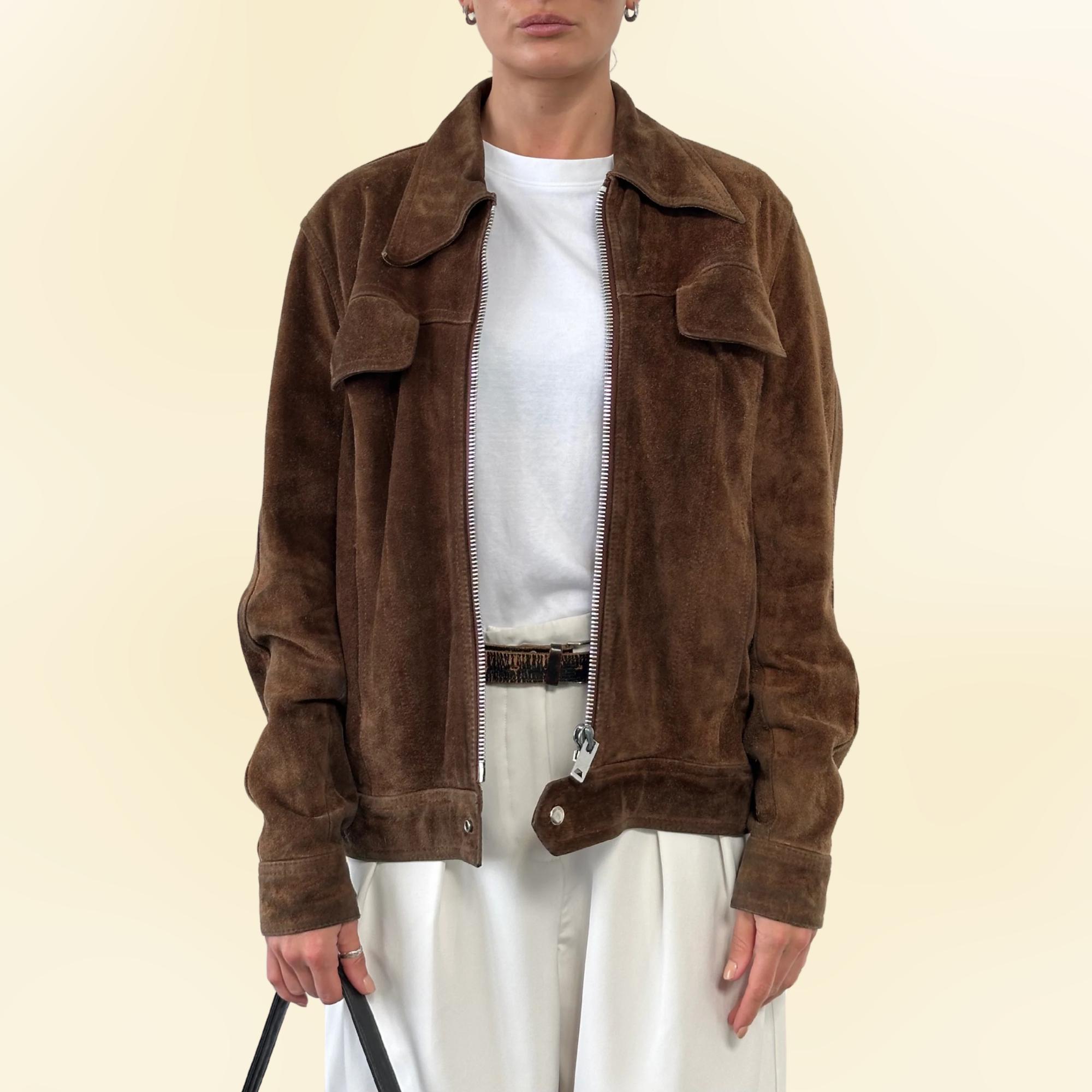 Ppsnabha Jigsaw Premium Leather Jacket Oversized Jackets Lambskin