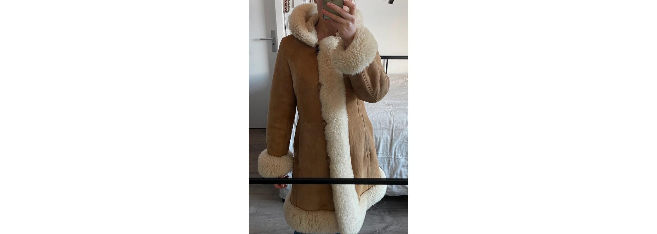 Sheep Fur Jacket - Etsy Canada Sheep Fur Jacket - Etsy Canada