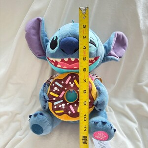 Disney Stitch Attacks Snacks Donut Plush Series 6/12 11" Lilo & Stitch image 6