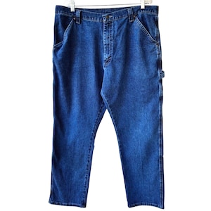 Wrangler Men's Jeans 38×32 Straight Leg Western Denim Medium j image 1