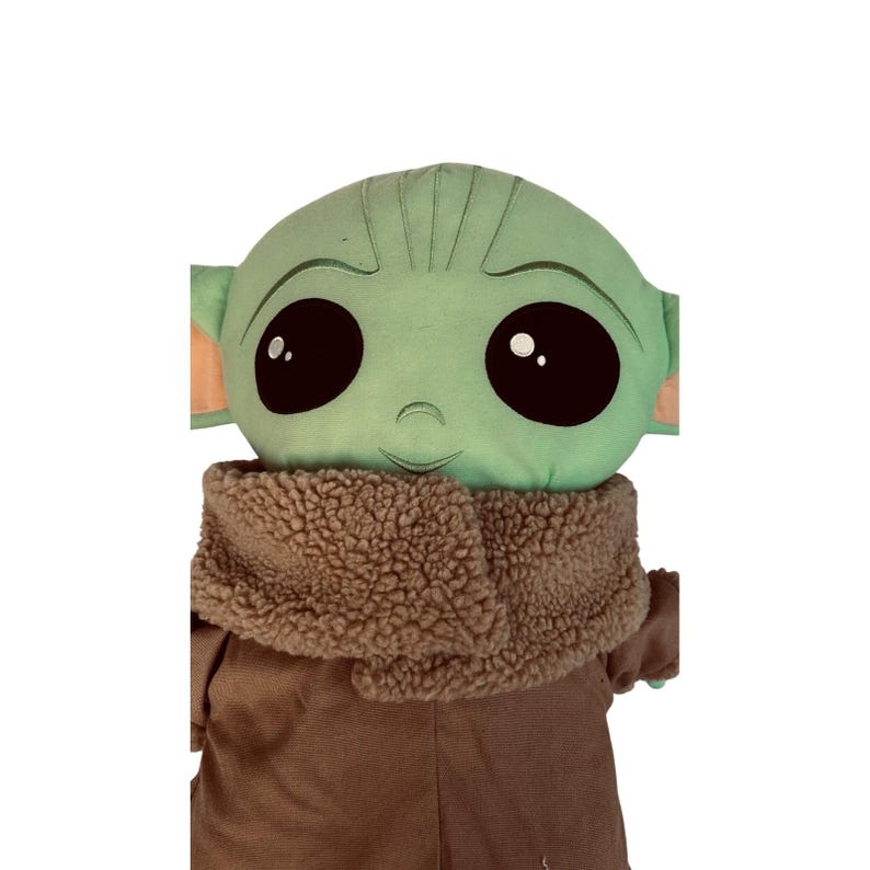Star Wars Grogu Baby Yoda Plüsch 55cm – Das mandalorianische Kuschelkissen Bild 3