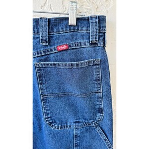 Wrangler Men's Jeans 38×32 Straight Leg Western Denim Medium j image 3