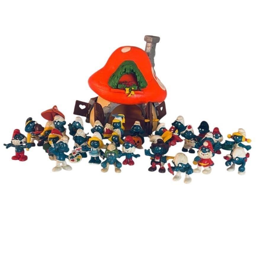 Schleich Smurf House - Etsy