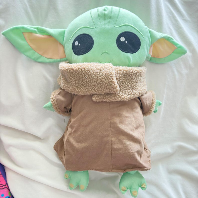 スター・ウォーズ グログ ベビーヨーダ ぬいぐるみセット ラージ＆ミニ マンダロリアン チャイルド ぬいぐるみ 画像 2