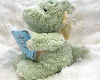 Cuddle Barn "Read-with-Me Dustin animated storytelling plush dragon Tested Works