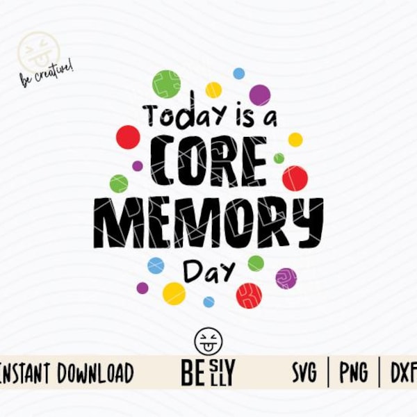 Inside Out Core Memory Clip Art - Etsy