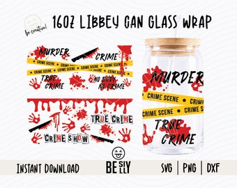True Crime Svg | Crime Show Coffee Cup Svg | True Crime Junkie Svg | Blood Splash Svg | Coffee Cup wrap svg | Svg for Cricut