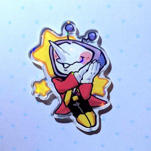 3&quot; Holographic Mr. &quot;Ant&quot; Tenna Deltatrune Acrylic Pin / Sticker set