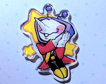 3&quot; Holographic Mr. &quot;Ant&quot; Tenna Deltatrune Acrylic Pin / Sticker set