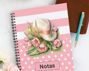 Cuaderno Imprimible para Notas de Iglesia - Título, Versículo y Reflexiones (PDF)