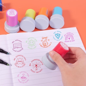 Custom Teacher Stamps, From The Classroom of Teacher Stamp, Teacher Comments Stamp, Best Reviews Teacher Stamp, Teacher Gift