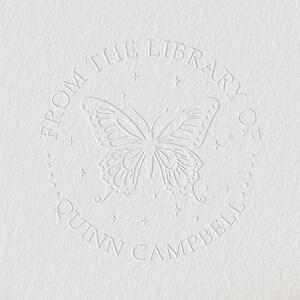 Personalized Book Embosser,From The Library Of Book Embosser,Custom Book Embosser,Library Embosser,Ex libris Embosser Stamp,Book Lover Gifts