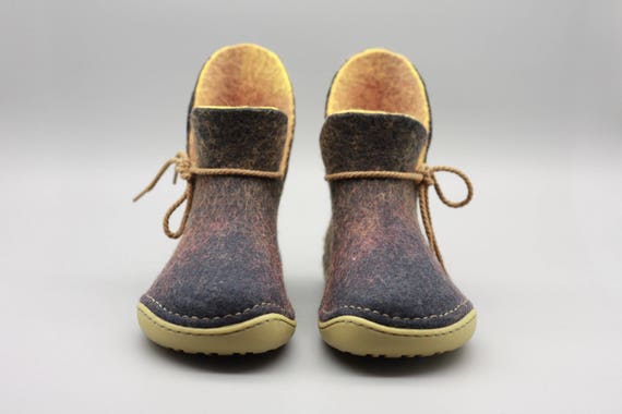 felted wool boots