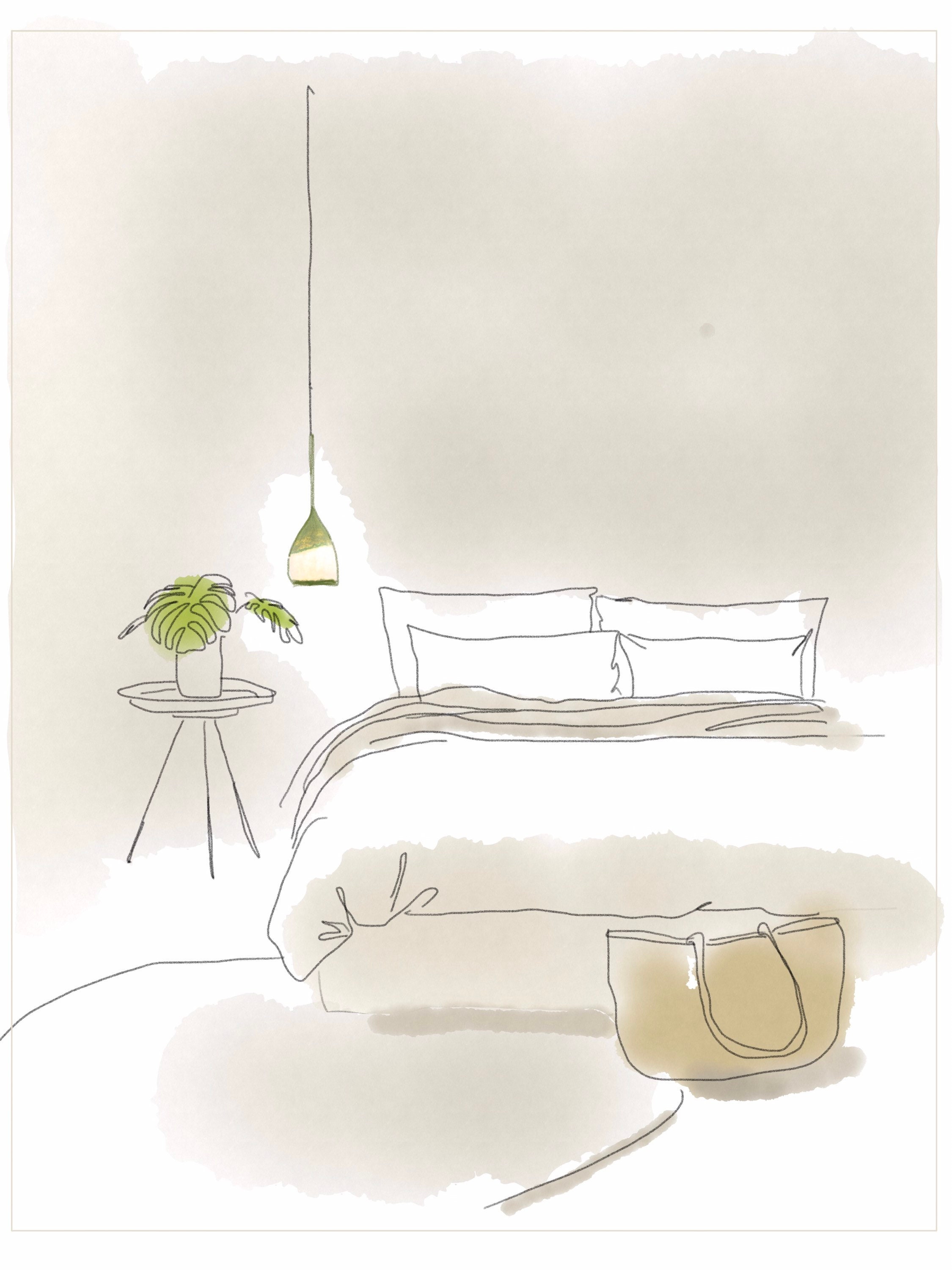 フェルトウールペンダントランプ：スイッチ付き子供部屋のベッドサイド照明 - Etsy 日本