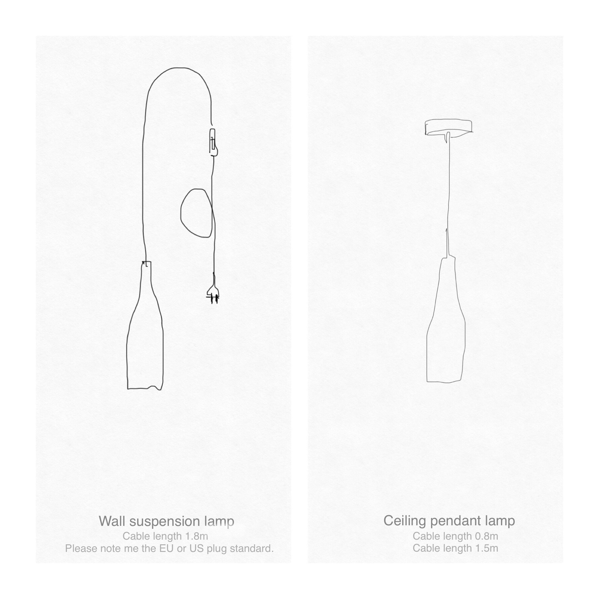 フェルトウールペンダントランプ：スイッチ付き子供部屋のベッドサイド照明 - Etsy 日本