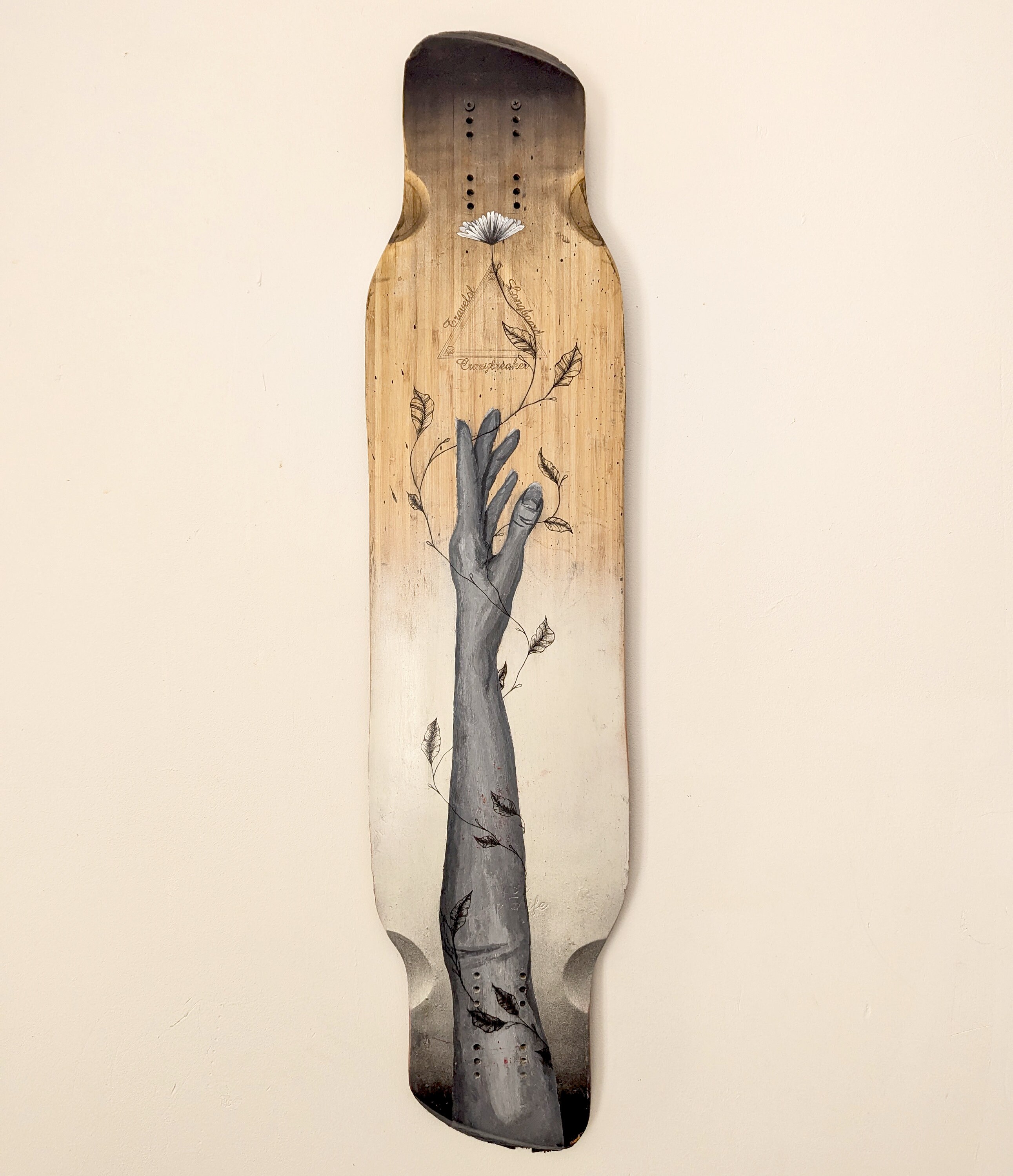 Longboard Original Custom 35 - Vintage Personnalisé - 35 Pouces