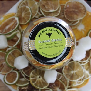 Sunset Siesta Margarita Infusion Kit Tequila Mixer for Alcohol or Mocktail Citrus Margarita Mix Craft Cocktails for Taco Tuesday Fun Gift