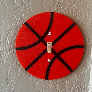 Basketball Lichtschalter Abdeckung | Sport Dekor