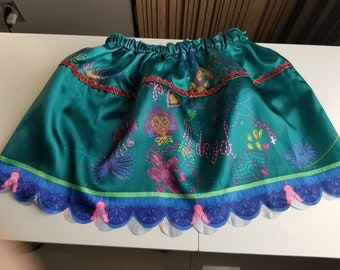 Girls Skirt from the Encanto Movie. ( Free Shipping)