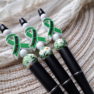 Stylo santé mentale, cadeaux inspirants, ruban de sensibilisation, sensibilisation à la santé mentale