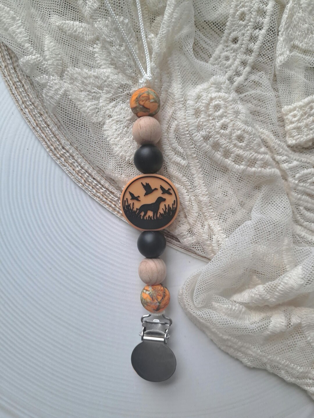 Hunting Pacifier Hunting Theme Silicone Pacifier Clip, Hunter, Wilderness, Adventure ...