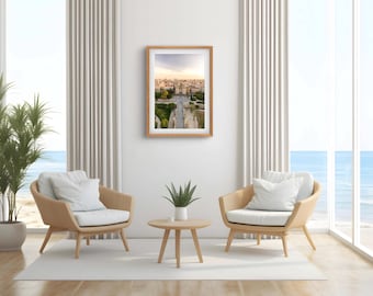 Valencia, Spanje | Afdrukbare landschapsfotografie Wall Art Print | Torres de Serranos | Muurdecoratie woonkamer | Spaanse cadeaus | Foto van Spanje
