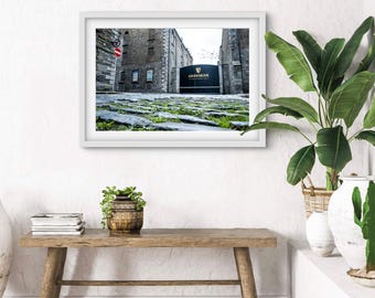 Guinness Brewery Dublin Print | St James’s Gate Wall Art | Ireland Travel Photography | Dublin Street Scene | Irish Pub Gift