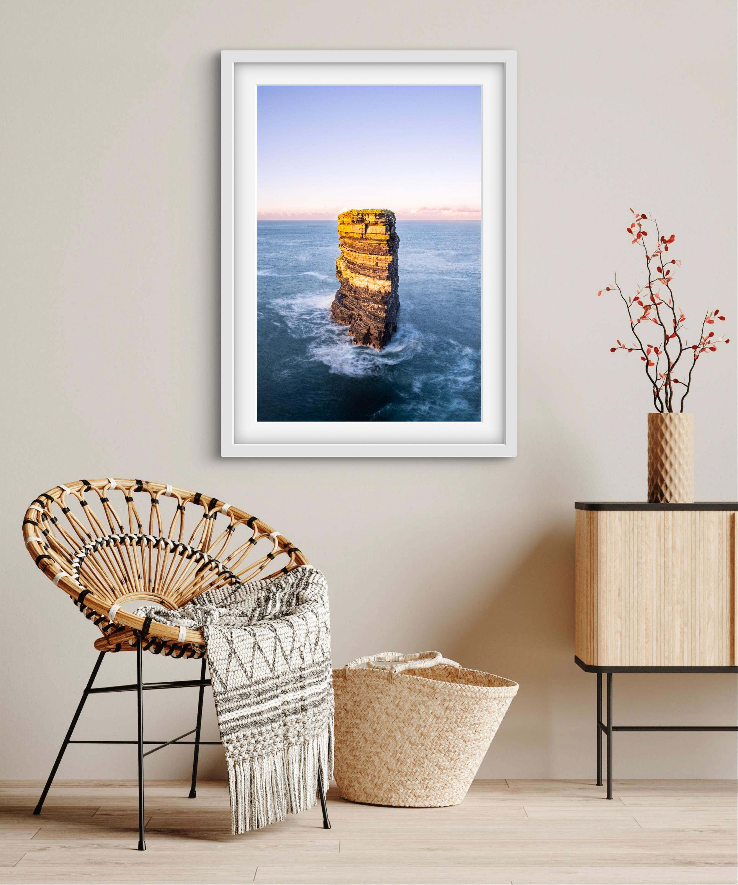 Downpatrick Head, Mayo, Ireland | Printable Coastal Photography Wall Art Print | Digital Download