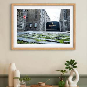 Guinness Brewery Dublin Digital Download | St James’s Gate Wall Art | Ireland Travel Photography | Dublin Street Scene | Irish Pub Gift