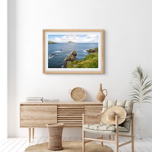 Dunquin Pier, Dingle, Irlanda / Wild Atlantic Way Coastal Print / Kerry Landscape Photography / Arte murale incorniciata / Fotografia artistica